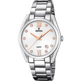 Relógio festina boyfriend f16790/a prateado com correia de aço, mulher_PRODUCT