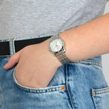 Relógio festina mademoiselle f16940/a prateado com correia de aço, mulher_LIFESTYLE