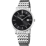Relógio festina swiss made f20018/3 preto com correia de aço, para homem._PRODUCT