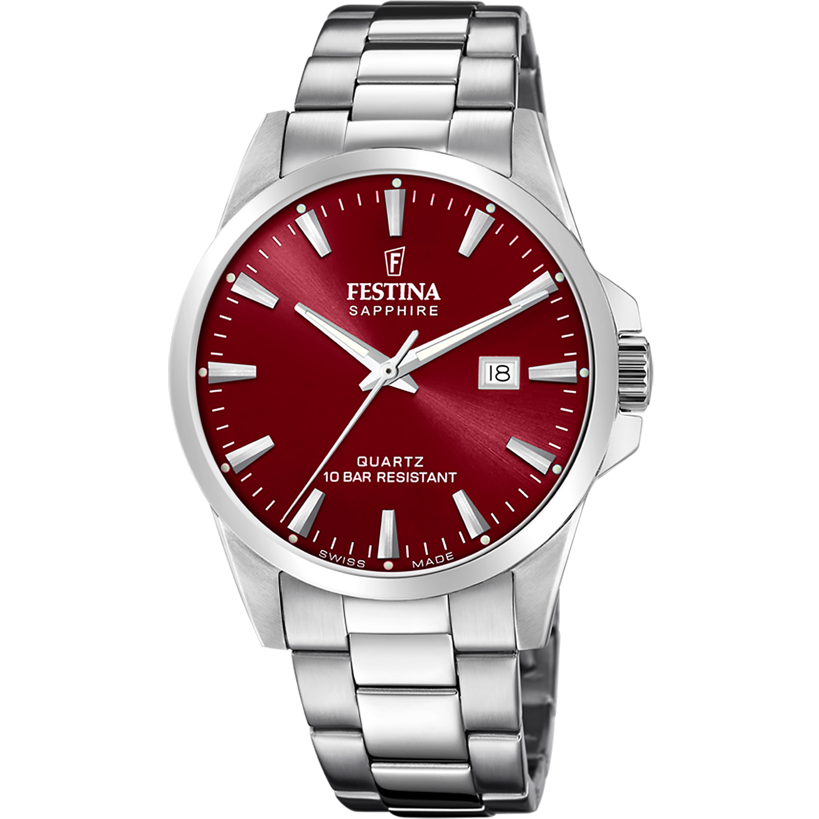 Relógio festina swiss made f20024/7 vermelho homem_PRODUCT