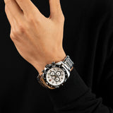 Relógio festina swiss made f20042/1 branco pulsera de de aço inoxidável, homem_LIFESTYLE