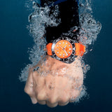 Relógio festina swiss f20043/3 laranja homem_LIFESTYLE