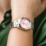 Relógio festina swiss made f20049/3 rosa mulher