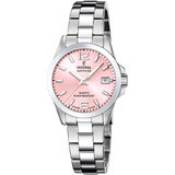 Relógio festina swiss made f20049/3 rosa mulher