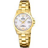 Relógio festina swiss made f20050/1 bege pulsera de 316l de aço inoxidável, mulher_PRODUCT