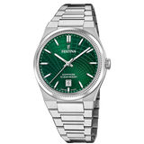 Relógio festina swiss made f20051/5 verde homem