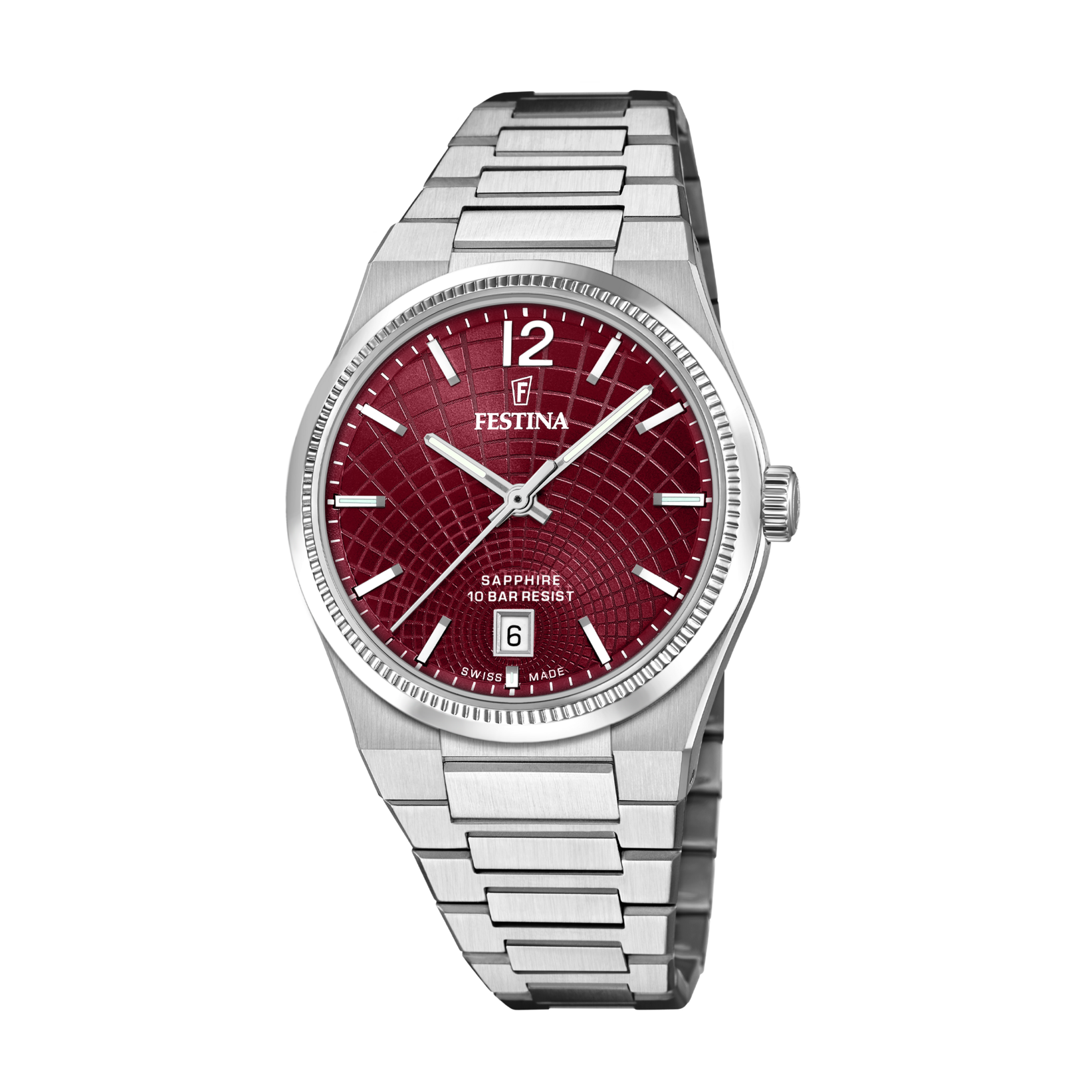 Relógio festina swiss made f20052/9 vermelho mulher_PRODUCT