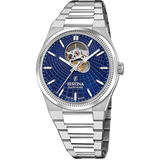 Relógio festina swiss made f20053/2 azul homem