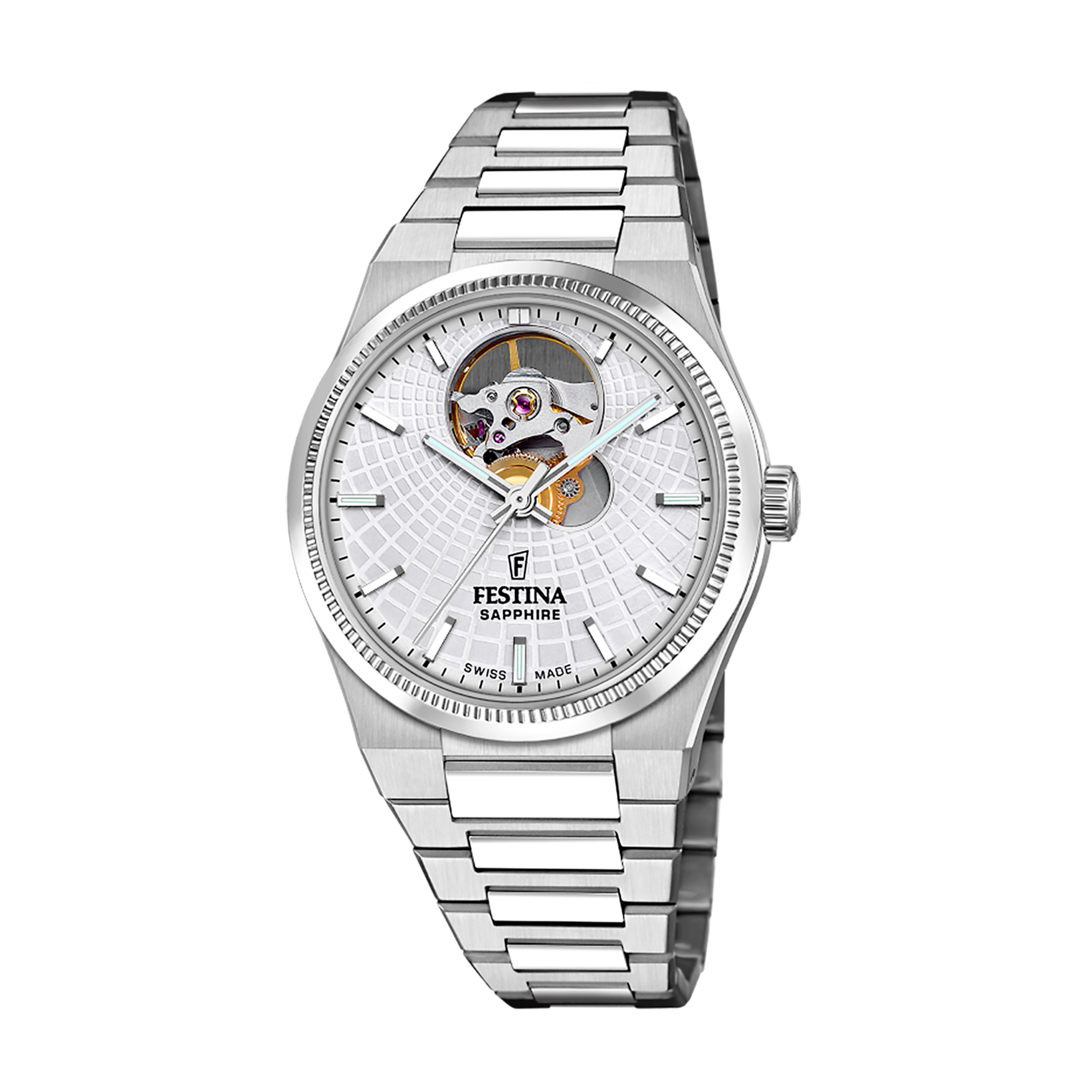 Relógio festina swiss made f20054/1 bege mulher_PRODUCT