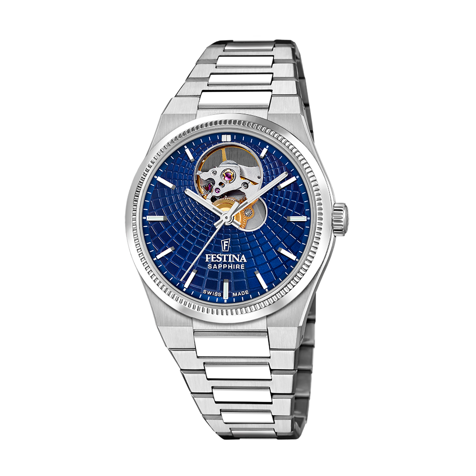 Relógio festina swiss made f20054/5 azul mulher_PRODUCT