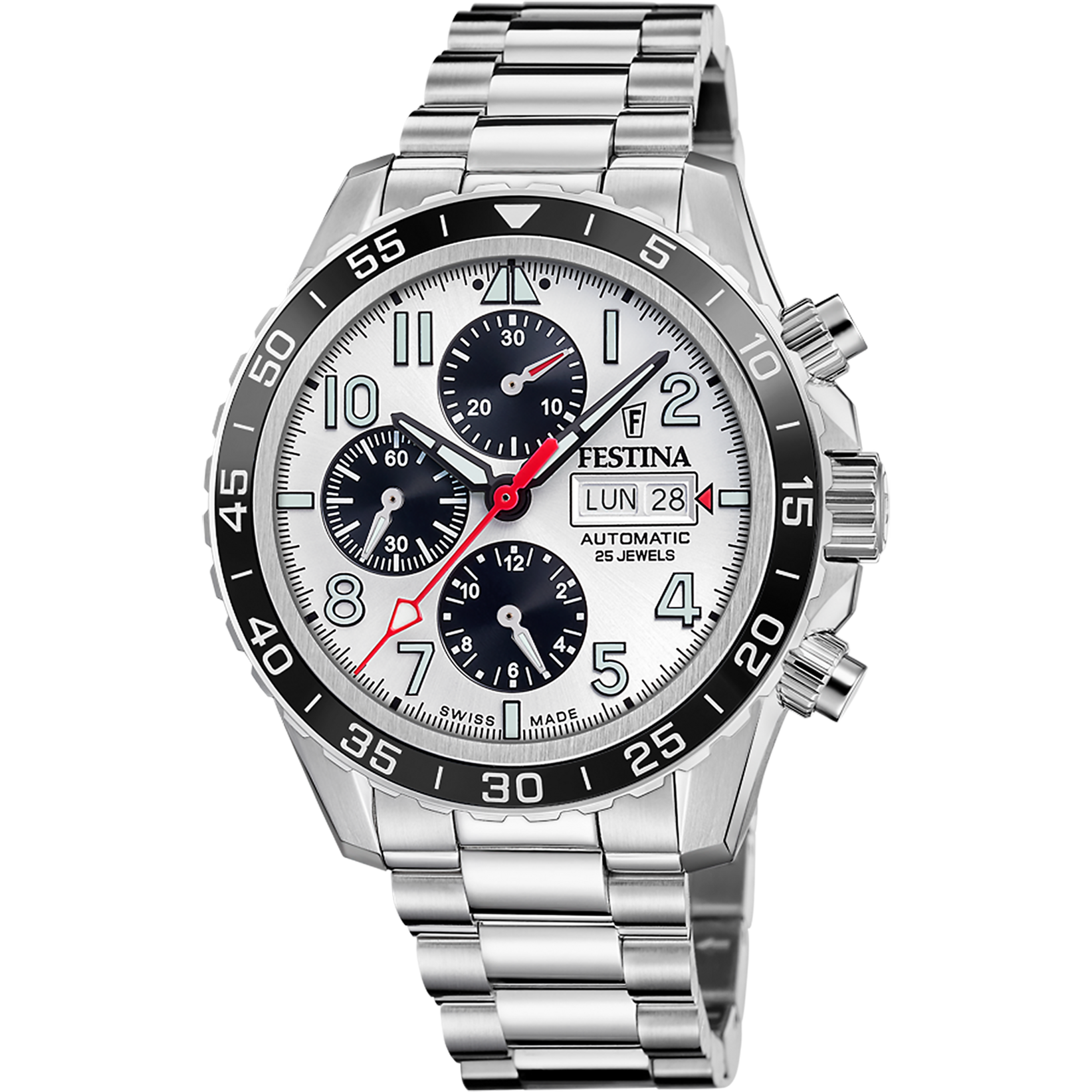 Relógio festina swiss made f20055/1 branco homem_PRODUCT
