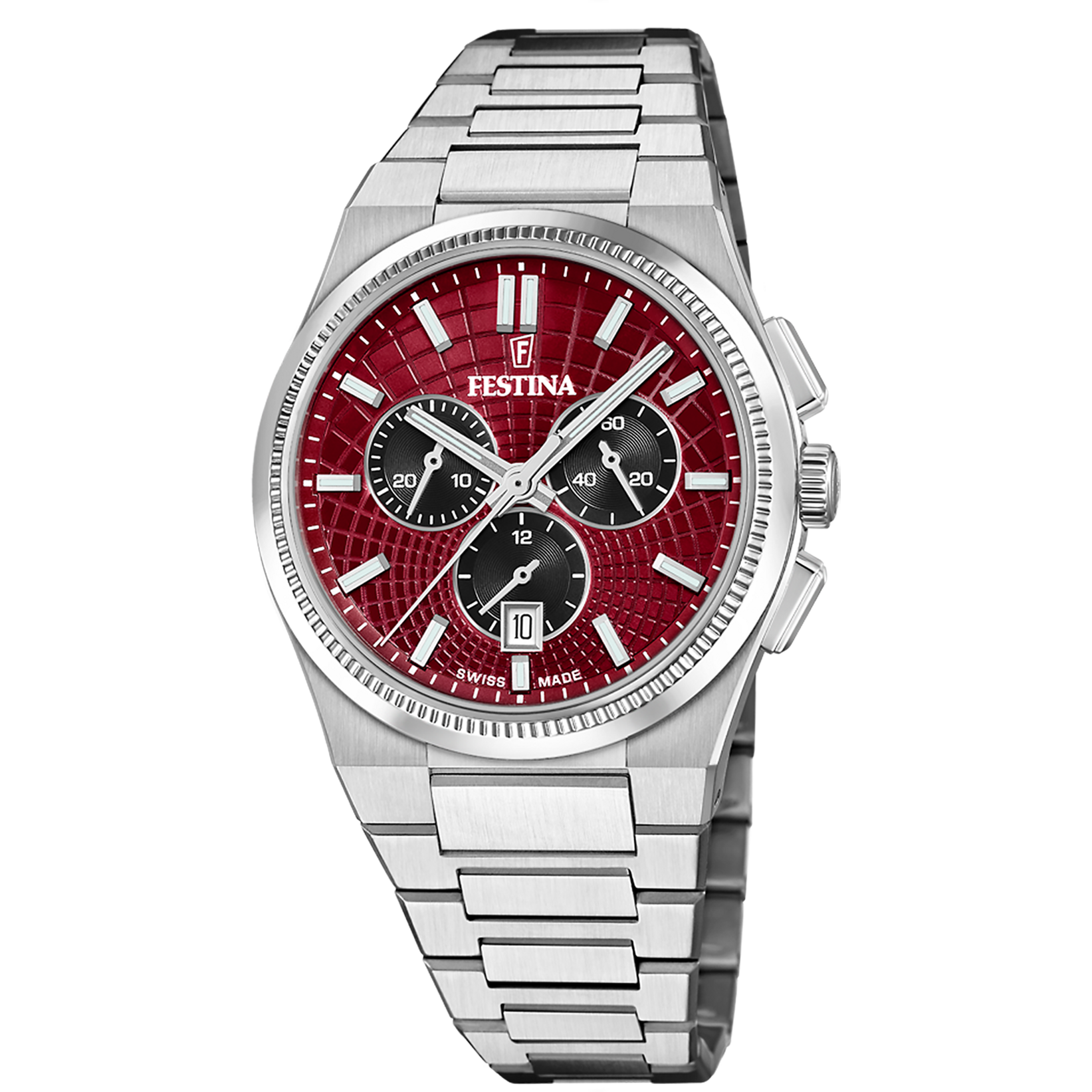 Relógio festina swiss made f20059/5 vermelho homem_PRODUCT