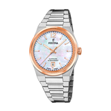 Relógio feminino festina swiss made rivé f20066/1 bege_PRODUCT