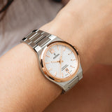 Relógio feminino festina swiss made rivé f20066/2 prateado_LIFESTYLE