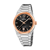 Relógio feminino festina swiss made rivé f20066/4 preto_PRODUCT