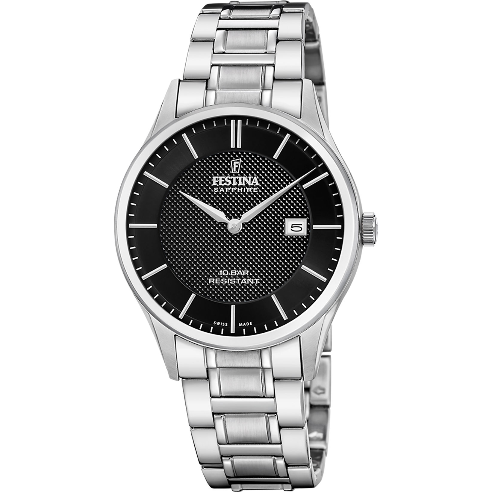 Relógio festina swiss made f20067/6 preto homem_PRODUCT