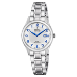 Relógio festina swiss made f20068/1 prata cinza mulher_PRODUCT