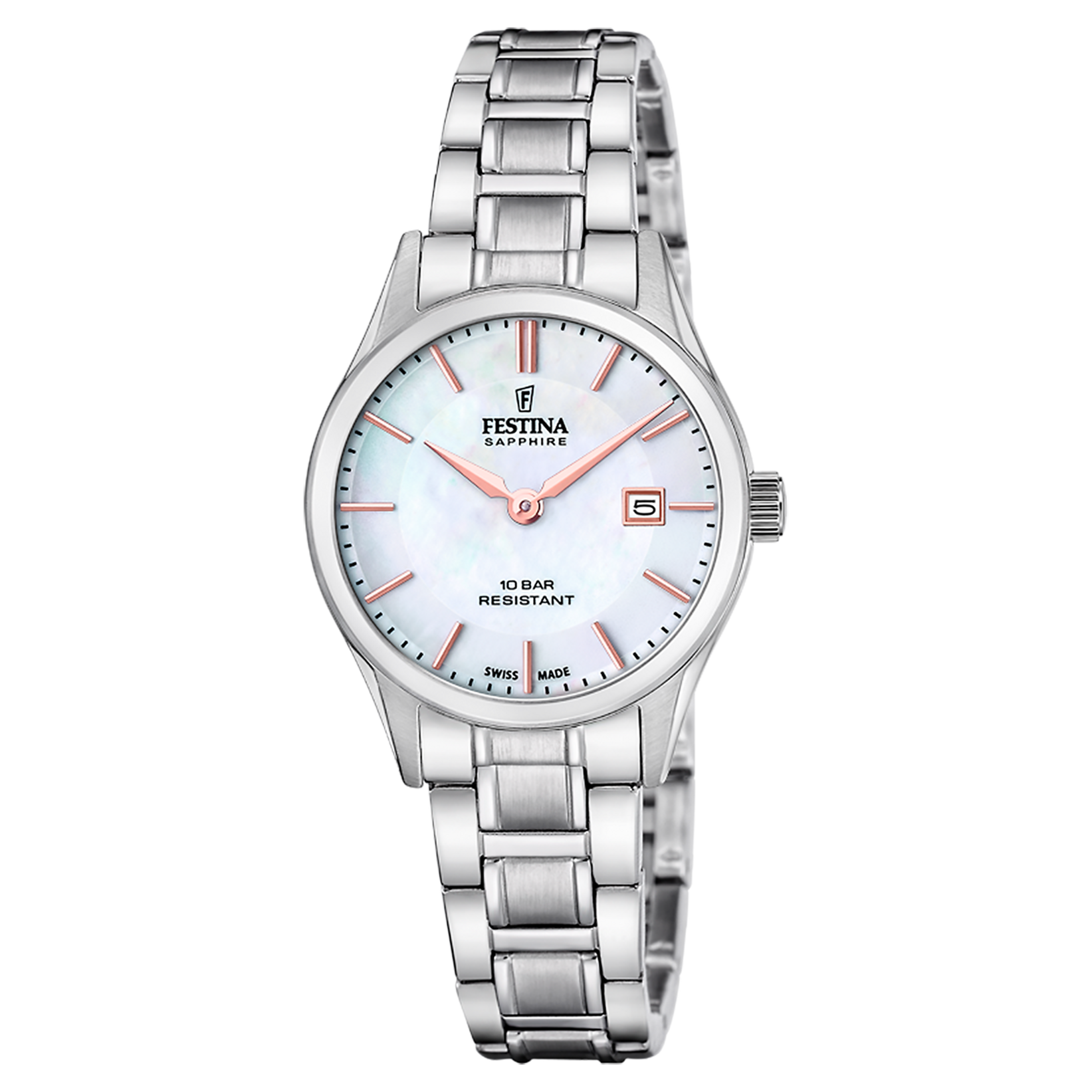 Relógio festina swiss made f20068/2 bege mulher_PRODUCT