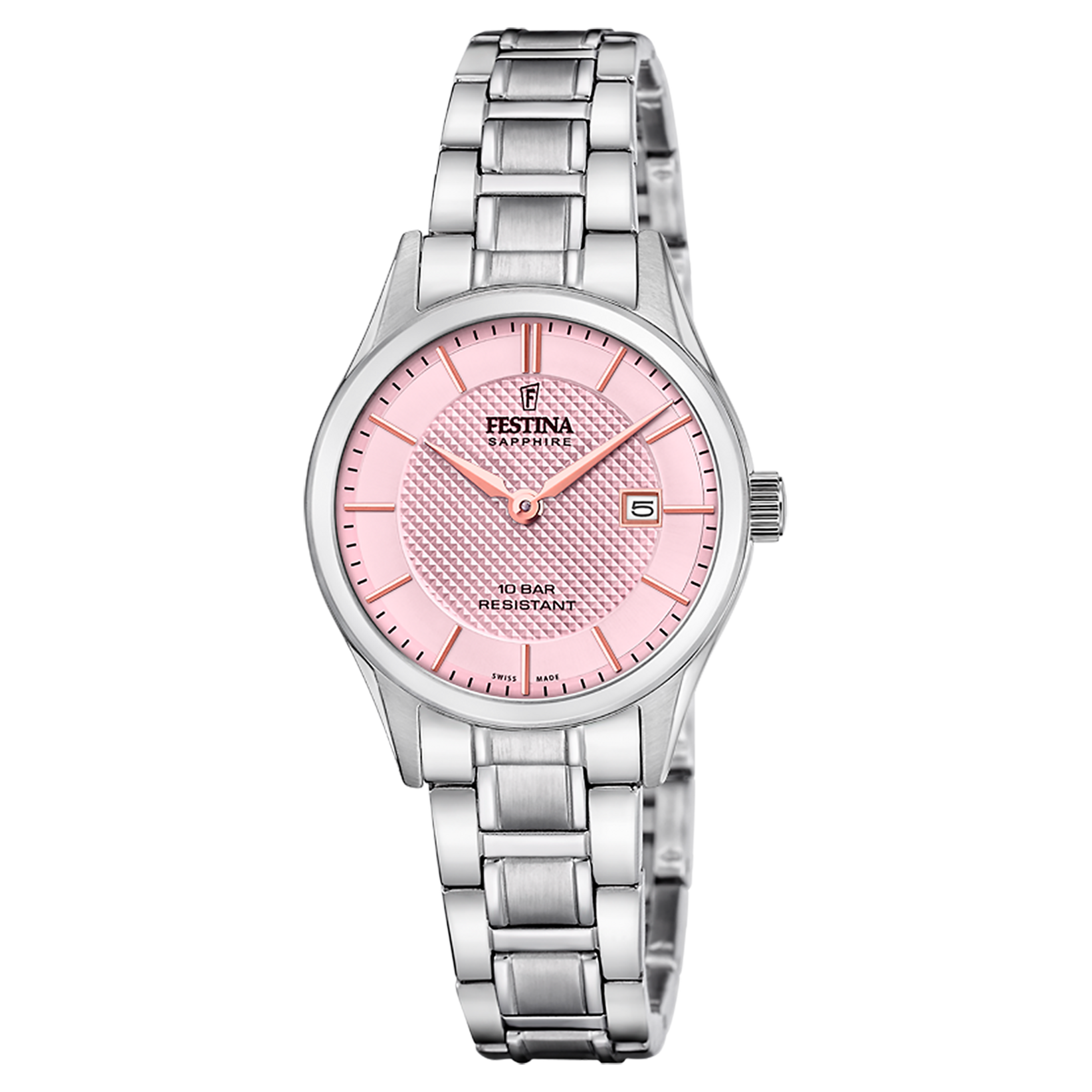 Relógio festina swiss made f20068/3 rosa mulher_PRODUCT