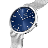 Relógio festina swiss made f20074/2 azul homem_ARTISTIC
