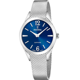 Relógio festina swiss made grace f20076/3 azul pulsera de 316l de aço inoxidável, mulher_PRODUCT