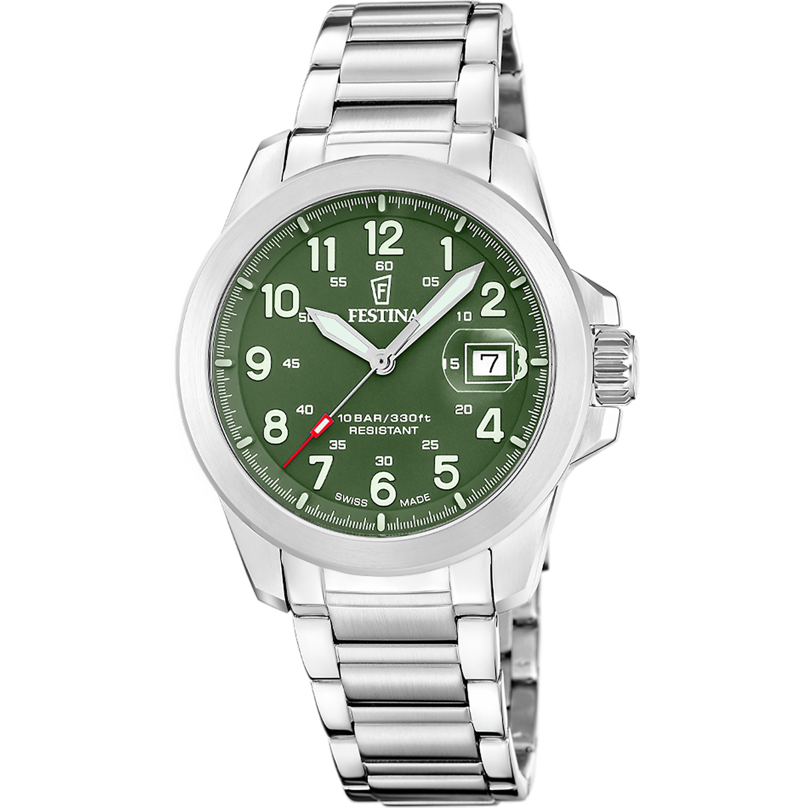 Relógio festina swiss made f20081/3 verde homem_PRODUCT