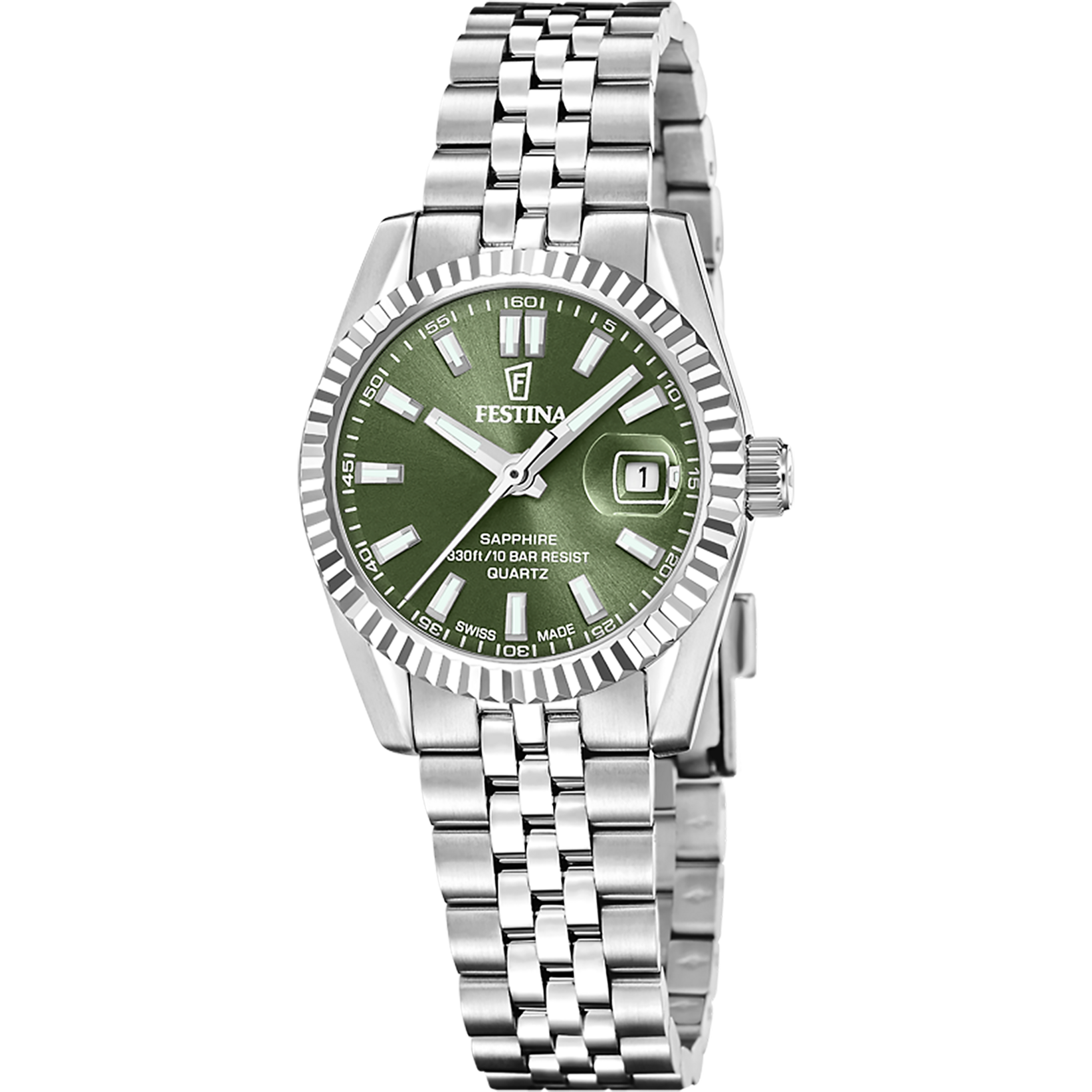 Relógio de mulher festina swiss made classic steel f20087/5_PRODUCT