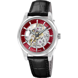 Relógio festina swiss made automatic f20095/4 vermelho pulsera de couro, homem_PRODUCT