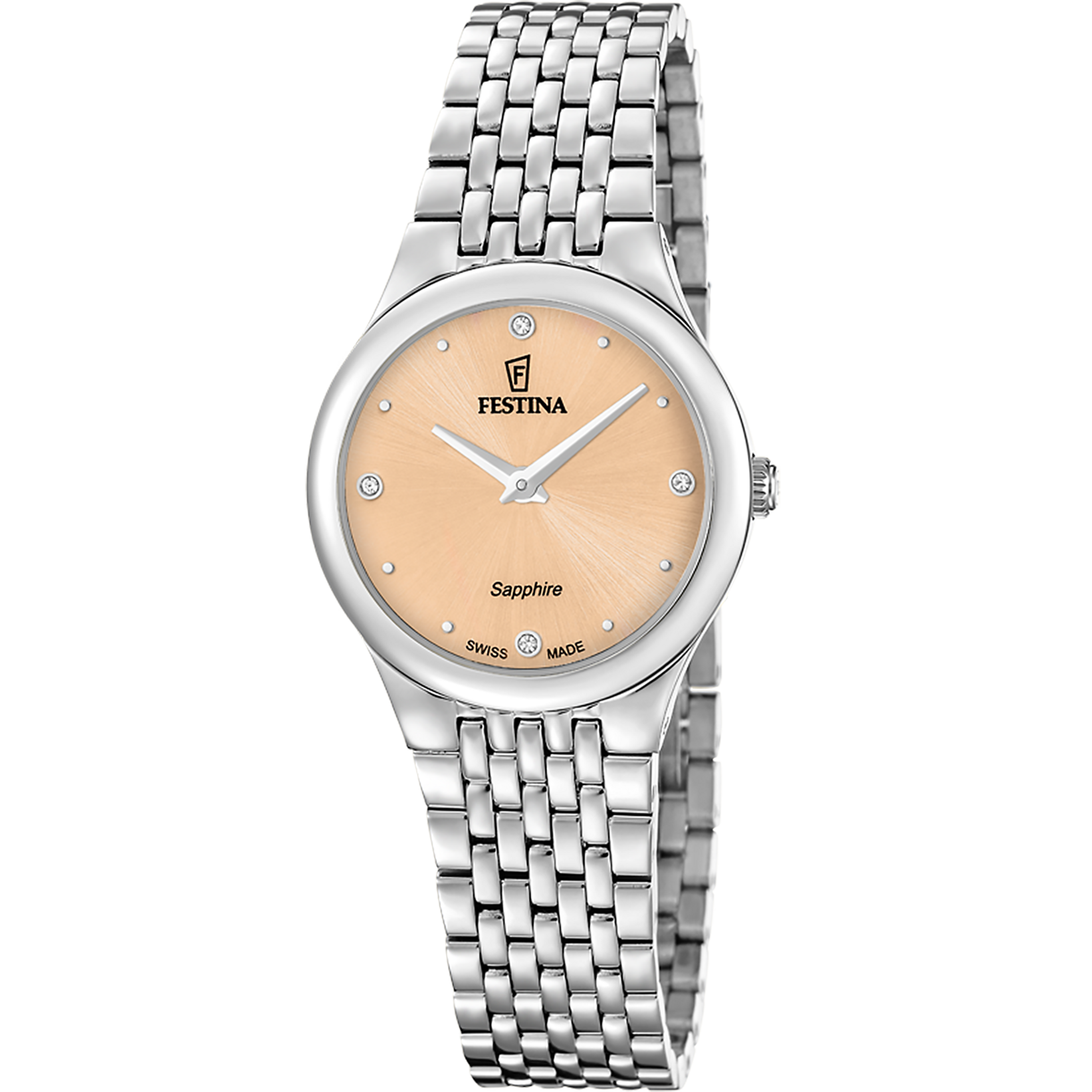 Relógio festina swiss made f20096/5 castanho mulher_PRODUCT