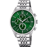 Relógio festina f20285/8 verde com correia de aço, homem._PRODUCT