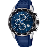 Relógio festina the originals f20330/2 azul com correia de borracha, homem._PRODUCT