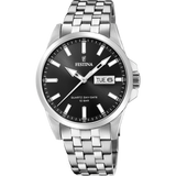 Relógio festina classics f20357/4 preto com correia de aço, para homem._PRODUCT