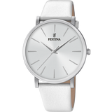 Relógio festina boyfriend f20371/1 em aço com pulseira de couro, para mulher._PRODUCT