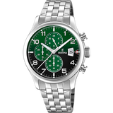 Relógio Festina F20374/7 Verde com Bracelete de Aço, Homem