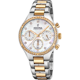 Relógio Festina Boyfriend F20402/1 Madrepérola Pulseira de Aço, Senhora