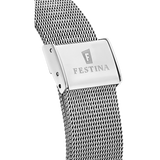 Relógio Festina Mademoiselle F20420/1 Madre Pérola Pulseira de Aço, Mulher