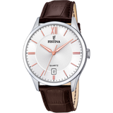 Relógio festina classics f20426/4 branco com correia de couro, homem_PRODUCT