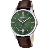 Relógio festina f20426/8 verde pulsera de couro, homem_PRODUCT