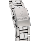 Relógio Festina Coleção Multifuncional F20445/6 Preto com Correia de Aço, para Homem.