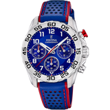 Relógio Festina Junior Collection F20458/2 Azul com Correia de Pele, Infantil