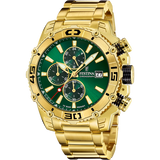 Relógio Festina Prestige F20492/3 Verde com Bracelete de Aço, Homem.