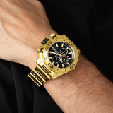 Relógio festina prestige f20492/4 preto com correia de aço, para homem.