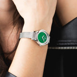 Relógio Festina Mademoiselle F20494/7 Verde Pulseira de Aço Inoxidável 316L, Mulher