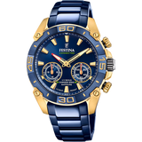 Relógio Festina Connected F20547/1 Azul com Bracelete de Aço, Homem