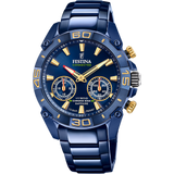 Relógio festina novidades f20547/2 azul pulsera de de aço inoxidável, homem_PRODUCT