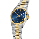 Relógio festina de aço clássico f20554/4 azul com correia de aço, para homem.