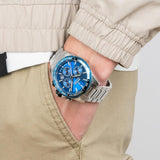 Relógio Festina F20560/3 Azul com Pulseira de Aço, Masculino