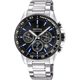 Relógio Festina F20560/5 Preto com Bracelete de Aço, para Homem.