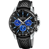 Relógio festina f20561/6 com correia de couro, para homem.