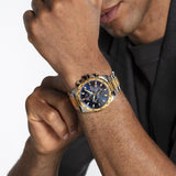 Relógio Festina F20562/2 Azul com Bracelete de Aço, Homem